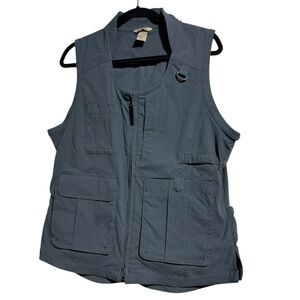 Duluth Trading Co. Men’s Gardening Vest – Blue, Size Large (NWOT)